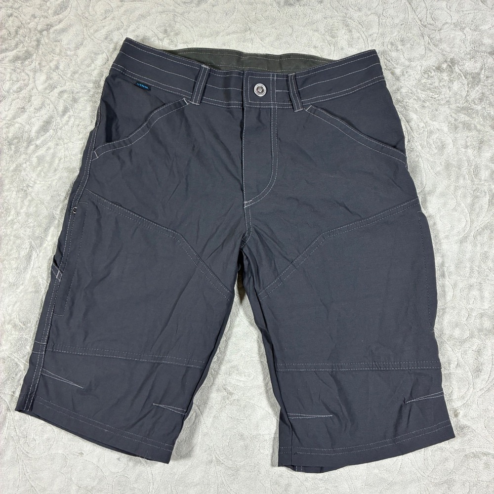 Kuhl Mens Hiking Shorts Size 30 Gray Utility Climbing Outdoors